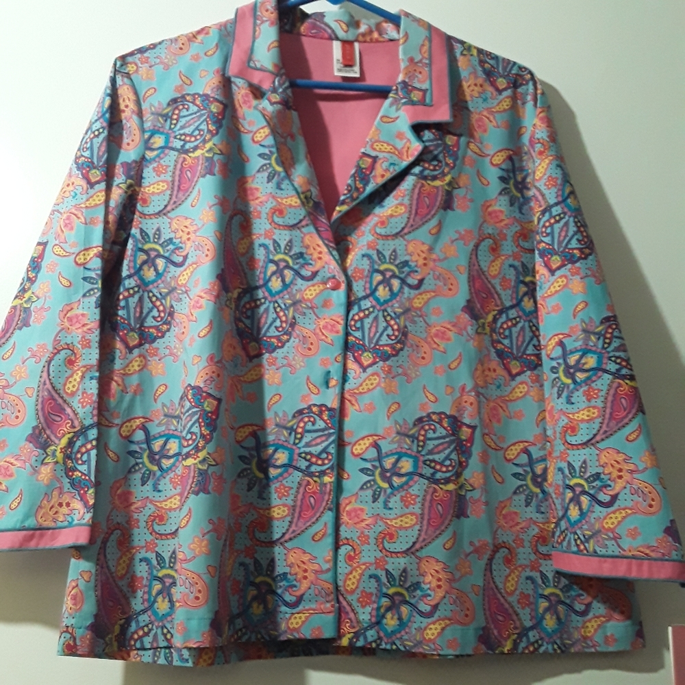 Josie Morning Glory Pajama Top